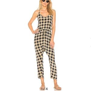 ACACIA Copacabana Jumpsuit Blue Check